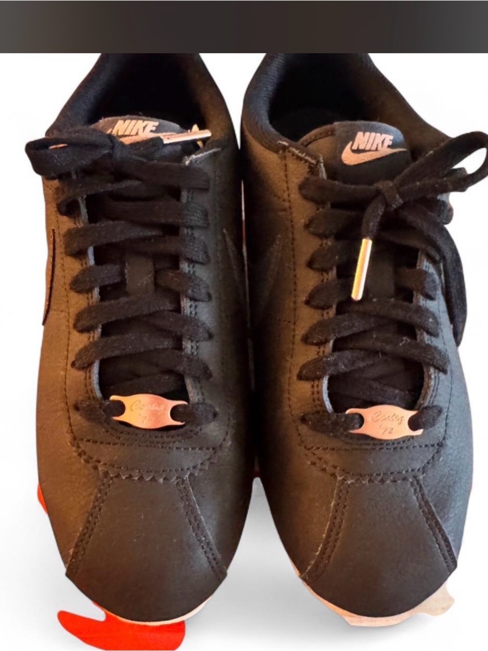 Nike Cortez 1972 Black and Rose Good